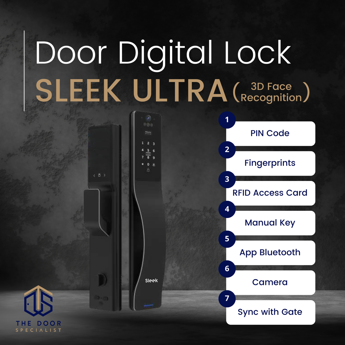 SLEEK Door Digital Locks
