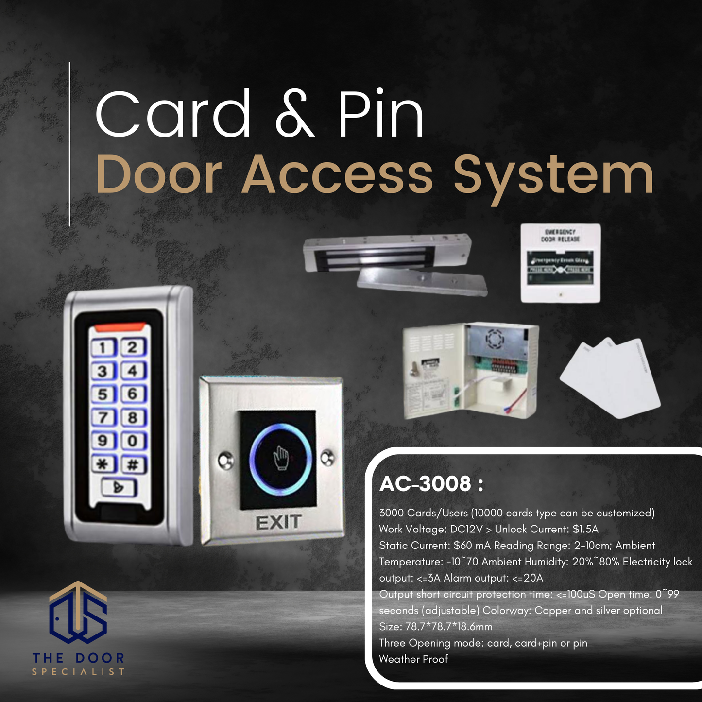 Card & Pin Door Access Systems