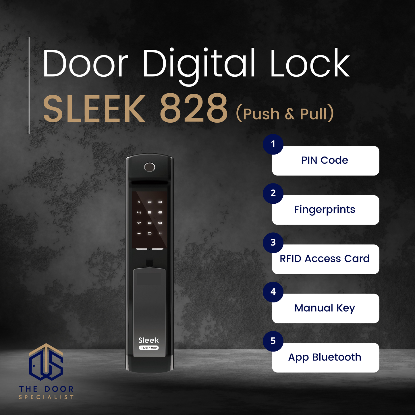 SLEEK Door Digital Locks
