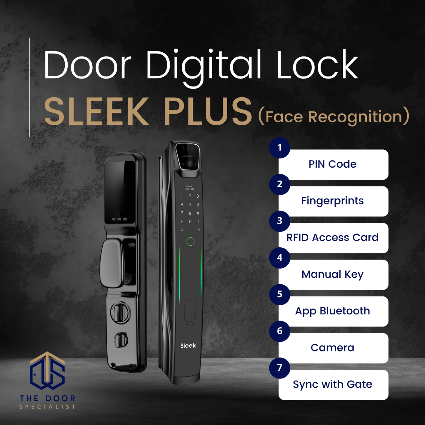 SLEEK Door Digital Locks