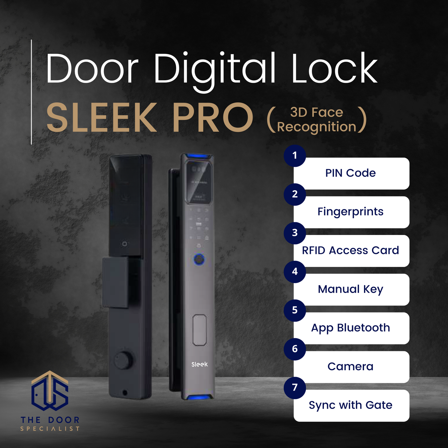 SLEEK Door Digital Locks