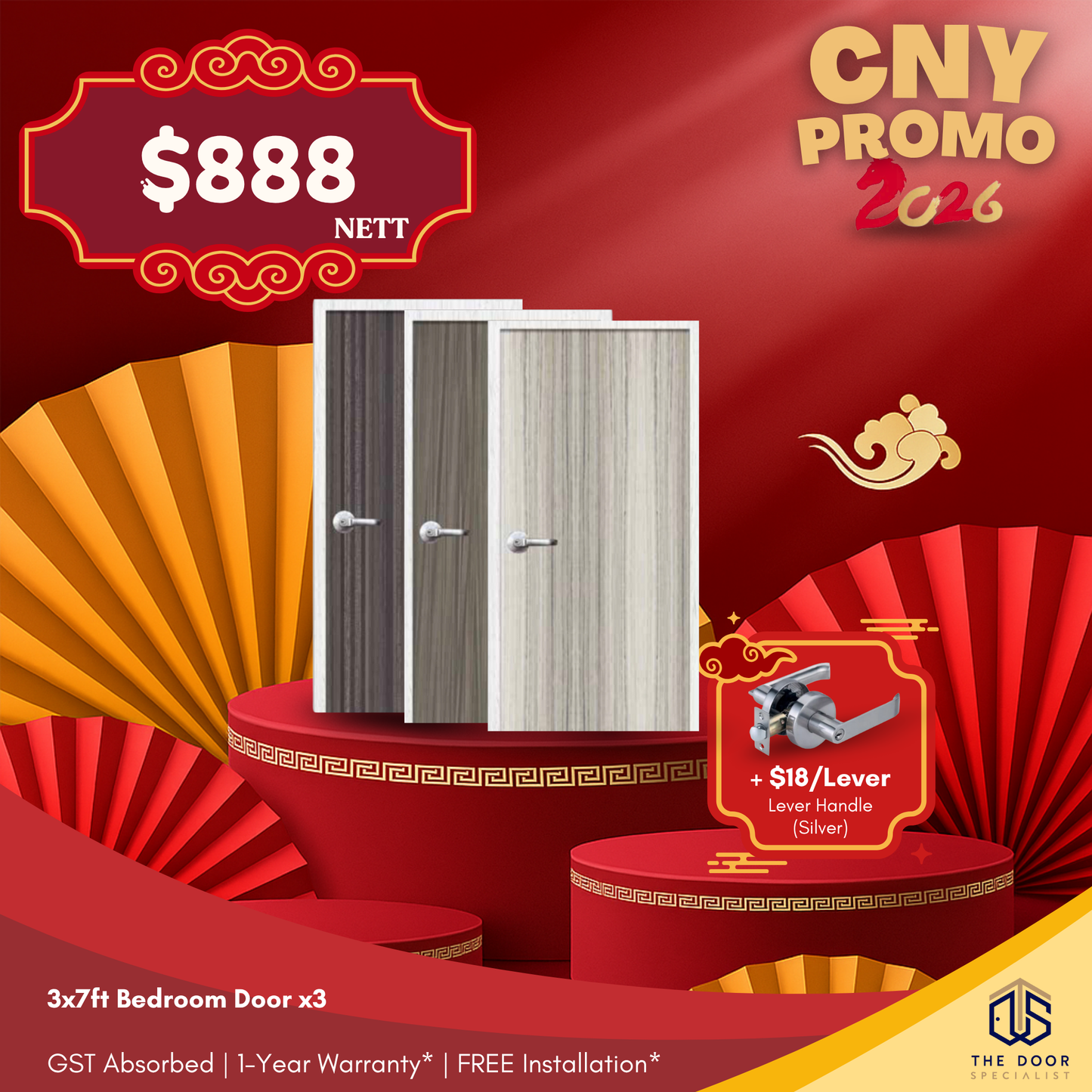 Laminated Bedroom Doors [CNY Promo]