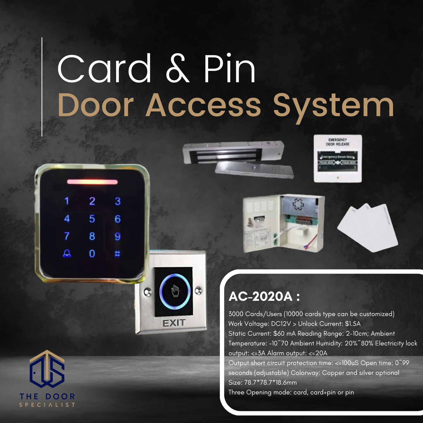 Card & Pin Door Access Systems