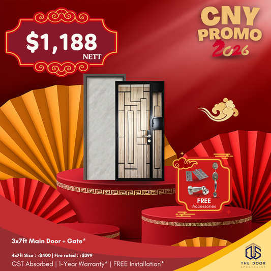 Main Gate + Main Door [CNY Promo]