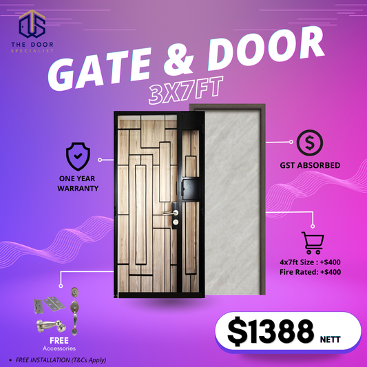 Main Gate + Main Door