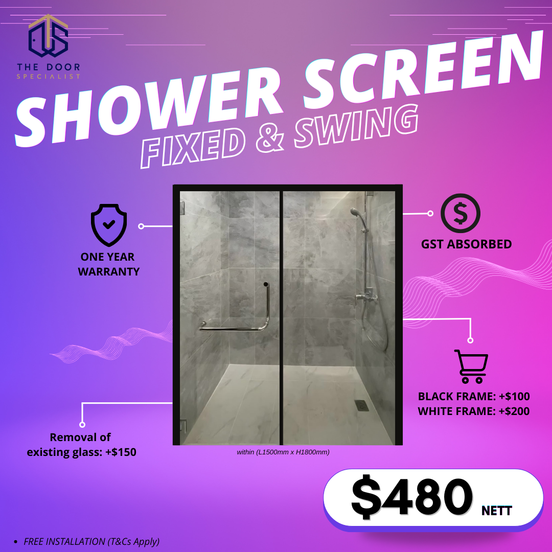 Glass Shower Screen
