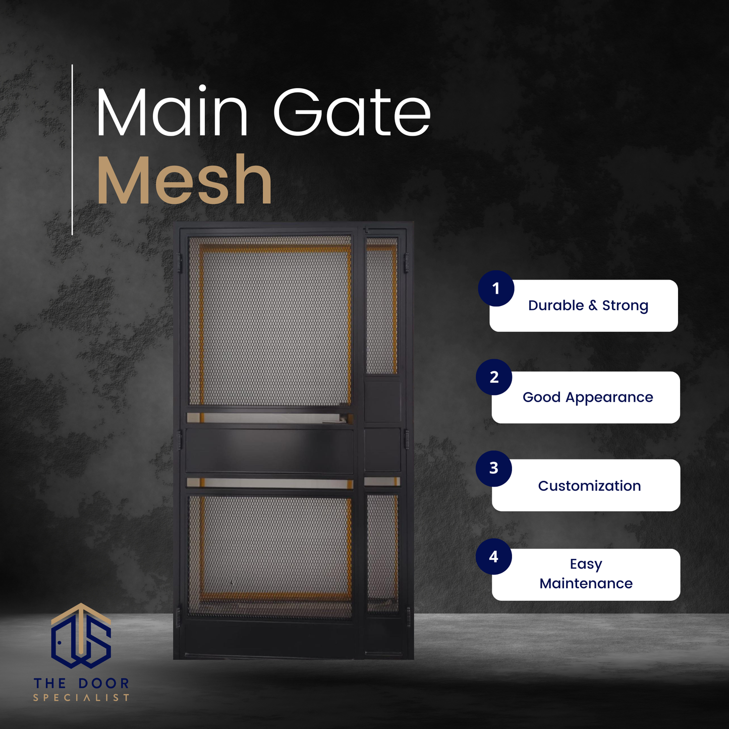 Mild Steel Main Gates