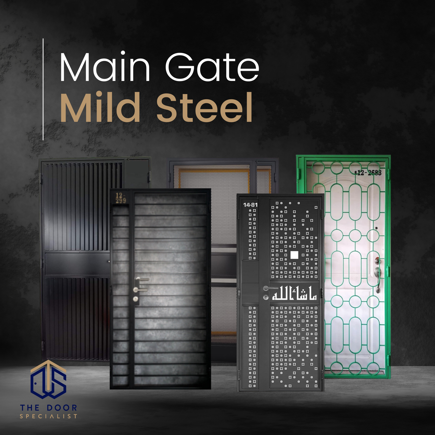 Mild Steel Main Gates