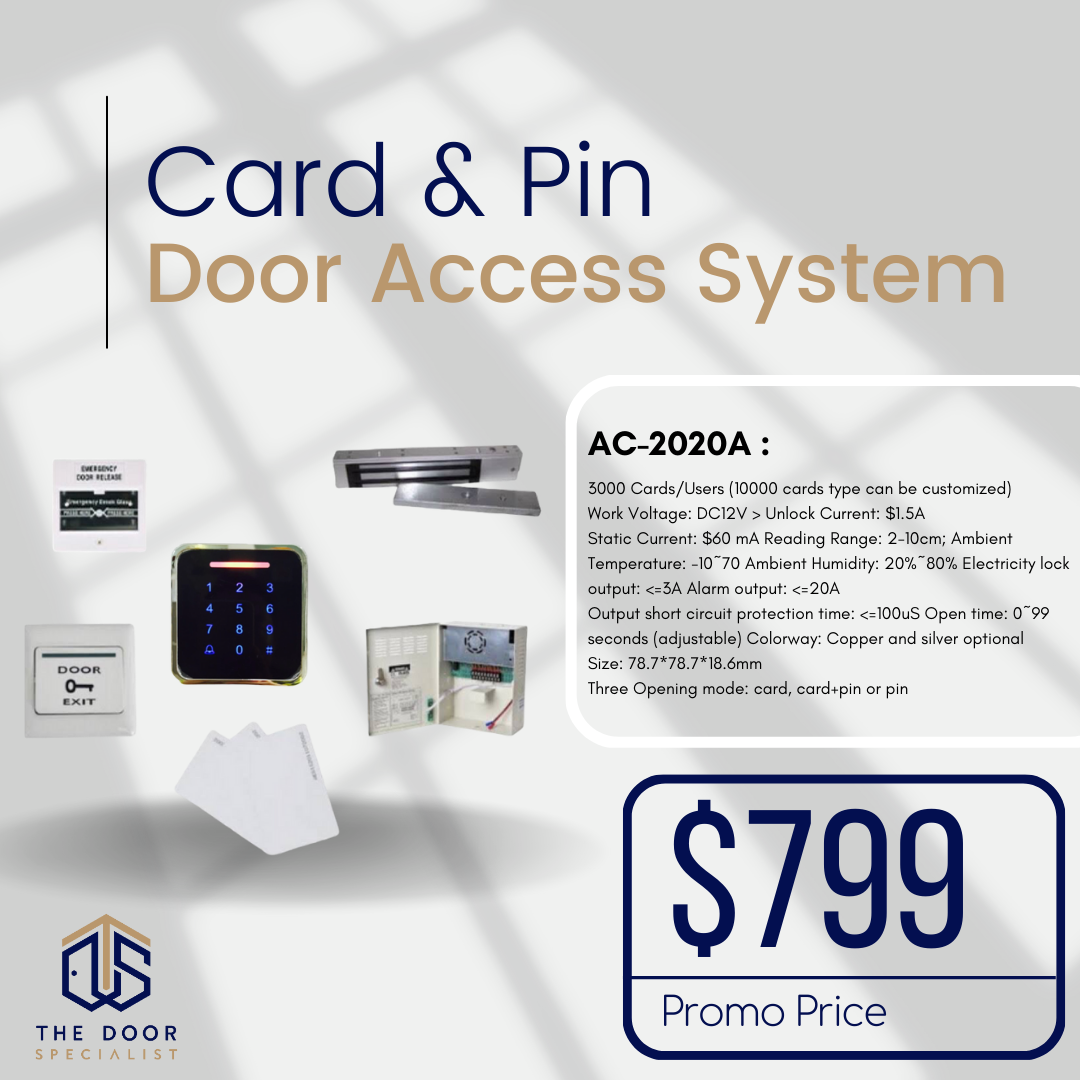 Card & Pin Door Access System ( AC-2020A )