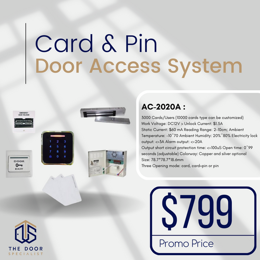 Card & Pin Door Access System ( AC-2020A )